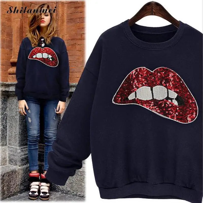 Sudaderas mujer negro Chandal mujer completo sueter