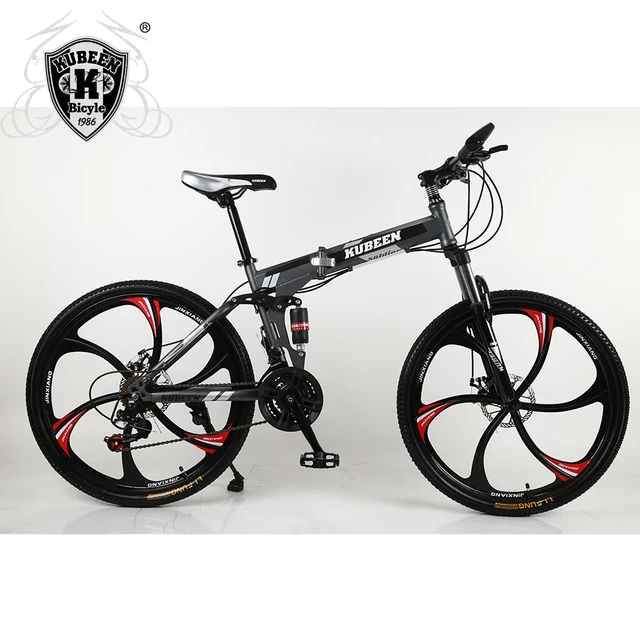 Special Price KUBEEN mountain bike 26-inch steel 21-speed bicycles dual disc brakes variable speed road bikes racing bicycle BMX Bike