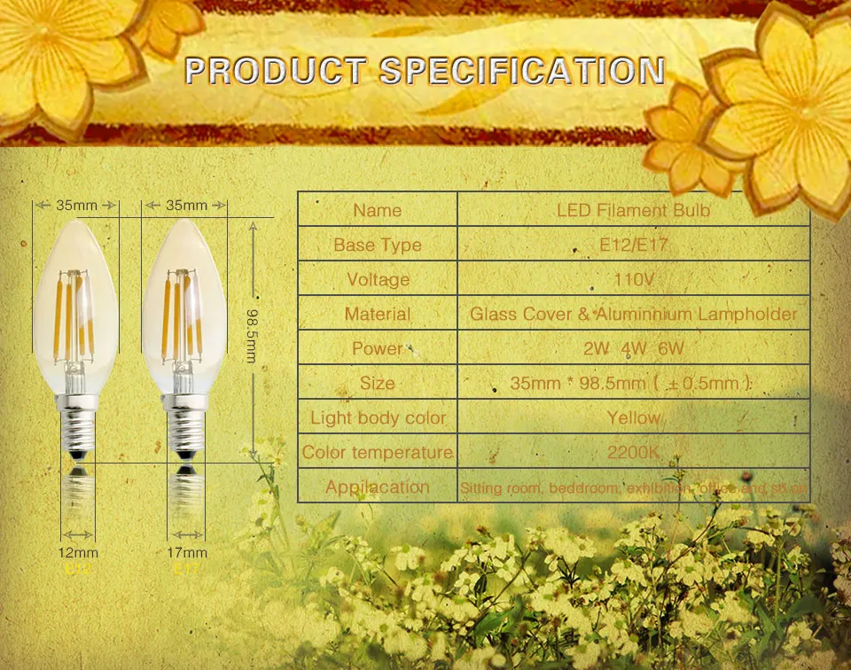 Vintage Led Filament Light  (10)