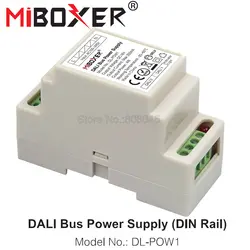 Miboxer DIN Rail DALI Bus блок питания DL-POW1 DC16V 4 Вт Max250mA AC 110 В 220 В DALI RGB CCT светодиодные полосы светильник трансформатор