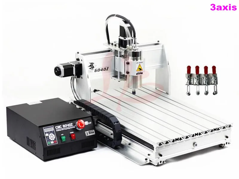 Гравировальный станок Mach3 CNC 6040 4 оси 3 1500 Вт фрезерный с ЧПУ деревообрабатывающий