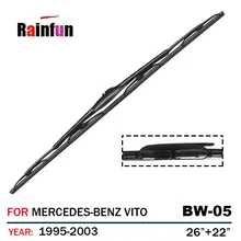 OEM 6388201045 левая Щетка стеклоочистителя, 6388201145 правая щетка стеклоочистителя для MERCEDES-BENZ VITO, 2"+ 22" Щетка стеклоочистителя с распылителем