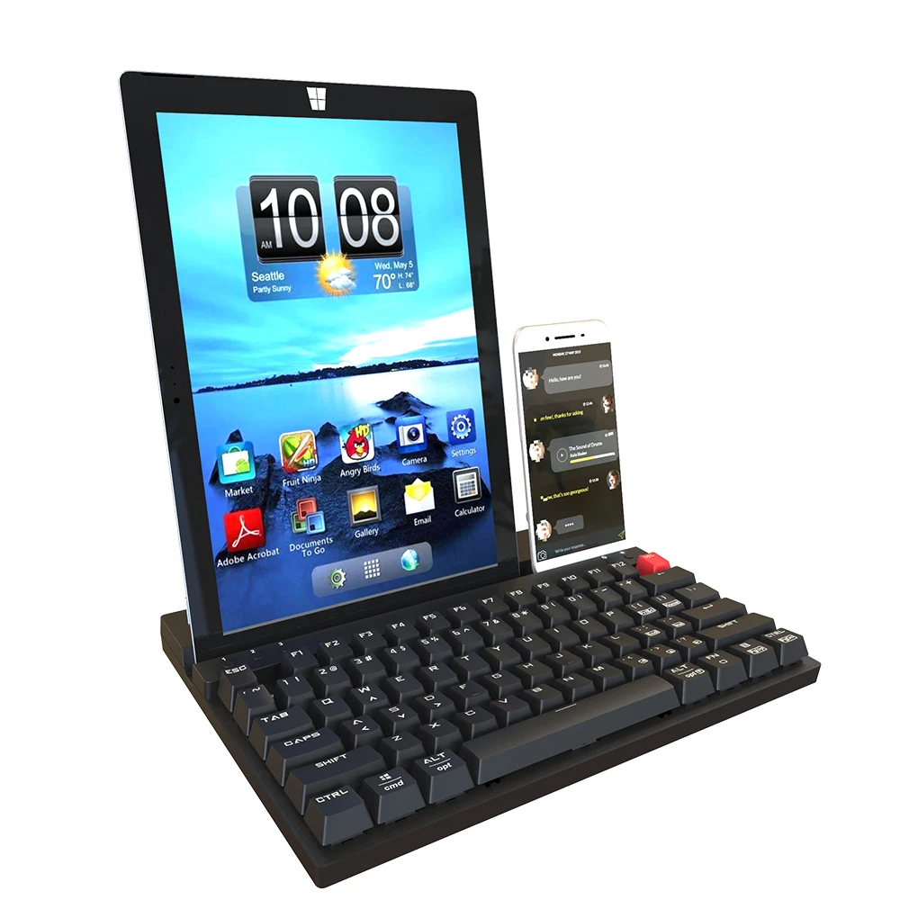 MK75+ Mechanical Keyboard Wireless Gaming Keyboards Key Board for Mac