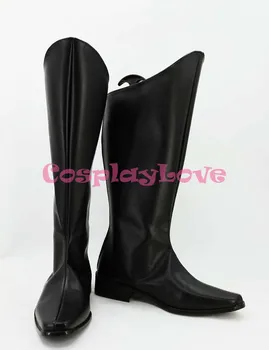 

Newest Custom Made American Anime Prince Hans Cosplay Shoes Long Boots For Halloween Christmas Festival