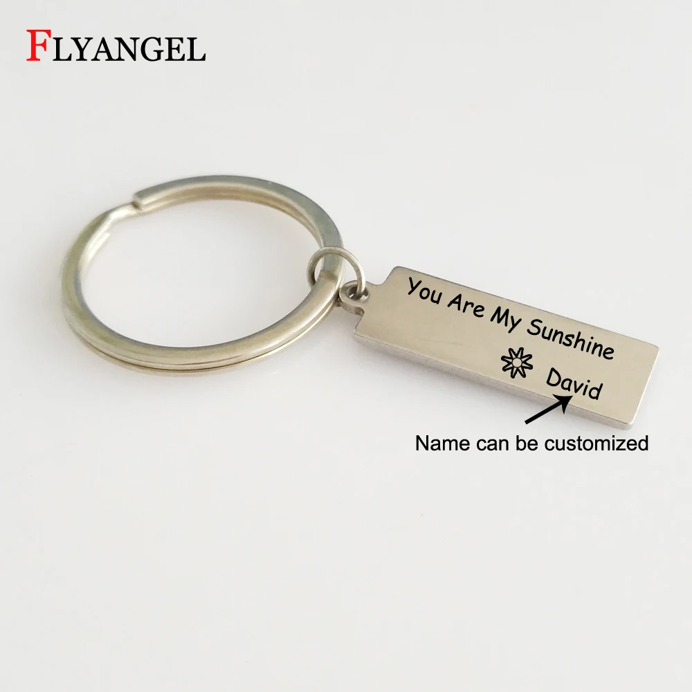 personalised keyring for husband