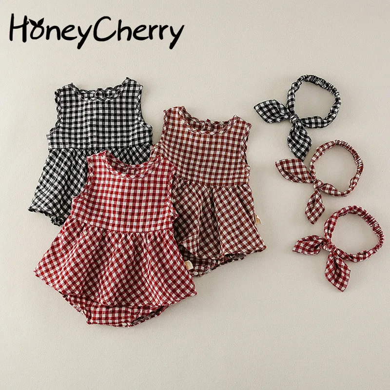 

Baby's Summer romper Clothes Butt-padded Thin Baby Girl's Triangular Clothes baby girl cloth