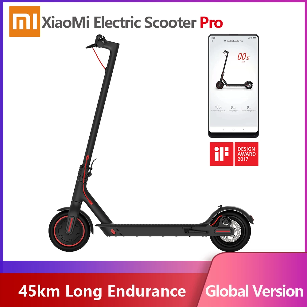 Электрический скутер Xiaomi mijia Pro для взрослых longboard Ховерборд скейтборд 2 колеса patinete электрический скутер с приложением - изображение
