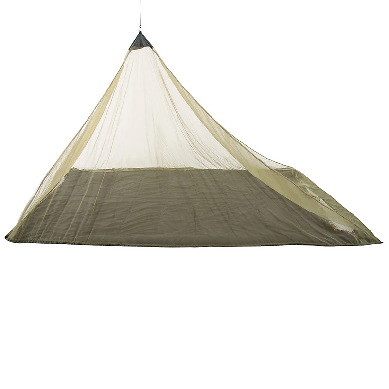

Outdoor Summer Mosquito Net Outdoor Pyramid Shape Portable Backpacking Tent Jungle Camping Netting Survival Kit 2018 New Arrival