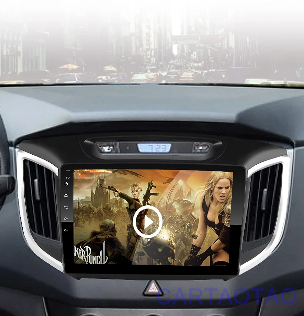 2G+ 32G 10," 2din Android 8,1 GO автомобильный dvd-плеер для hyundai Creta IX25 автомобильный Радио gps навигация wifi Bluetooth MP5 плеер