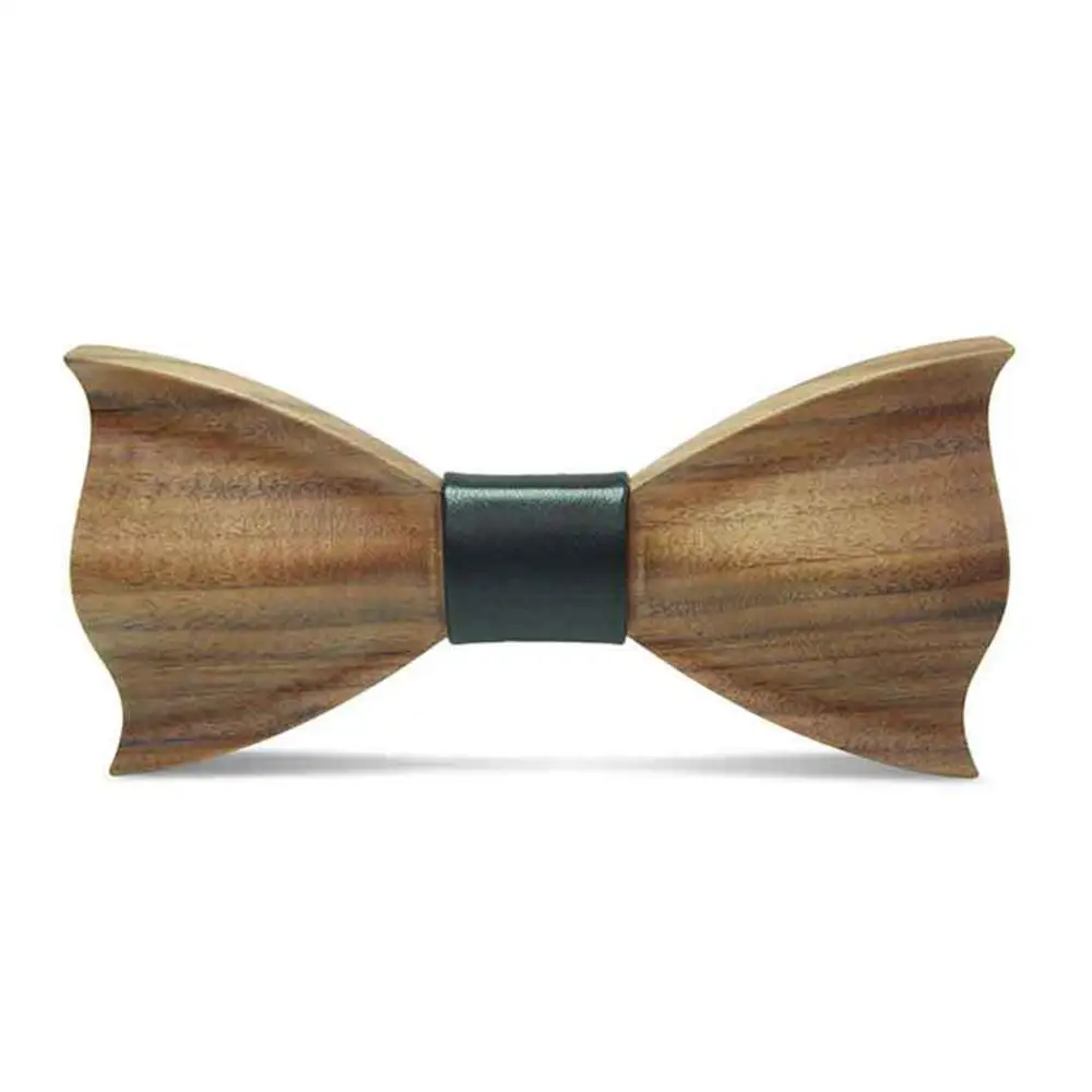 Новинка три-Di мужской профессиональный деревянный галстук-бабочка для мужчин прополка классическая деревянная бабочка дерево 3D ручной работы деревянные Галстуки Gravata - Цвет: C1