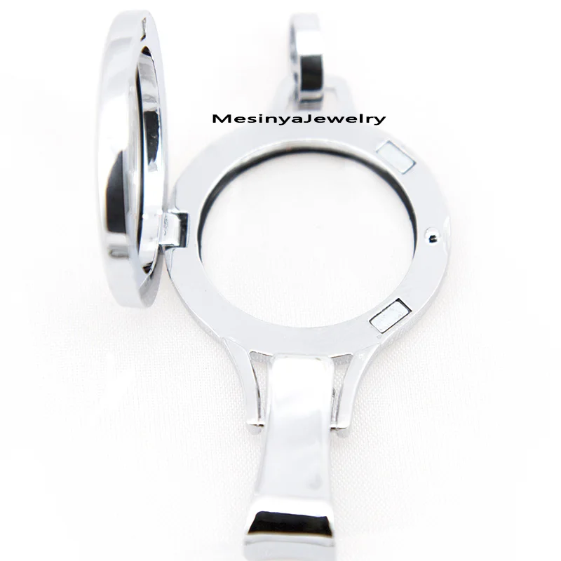 

30mm strong magnet glass LANYARD LIVING LOCKET for floating charms love note keepsake xmas gift