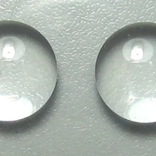 Плоская выпуклая линза, D10 F = 50 мм