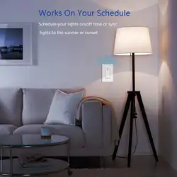 BIFI-умный выключатель света, wi-Fi выключатель дистанционного Управление Беспроводной Smart коммутатор с таймер для вентилятора и свет работает