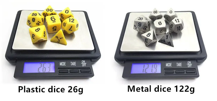 D4 D6 D8 D10 D00-90 D12 D20 металлические игральные кубики с металлической коробке цинковый сплав T& G Горячая игра