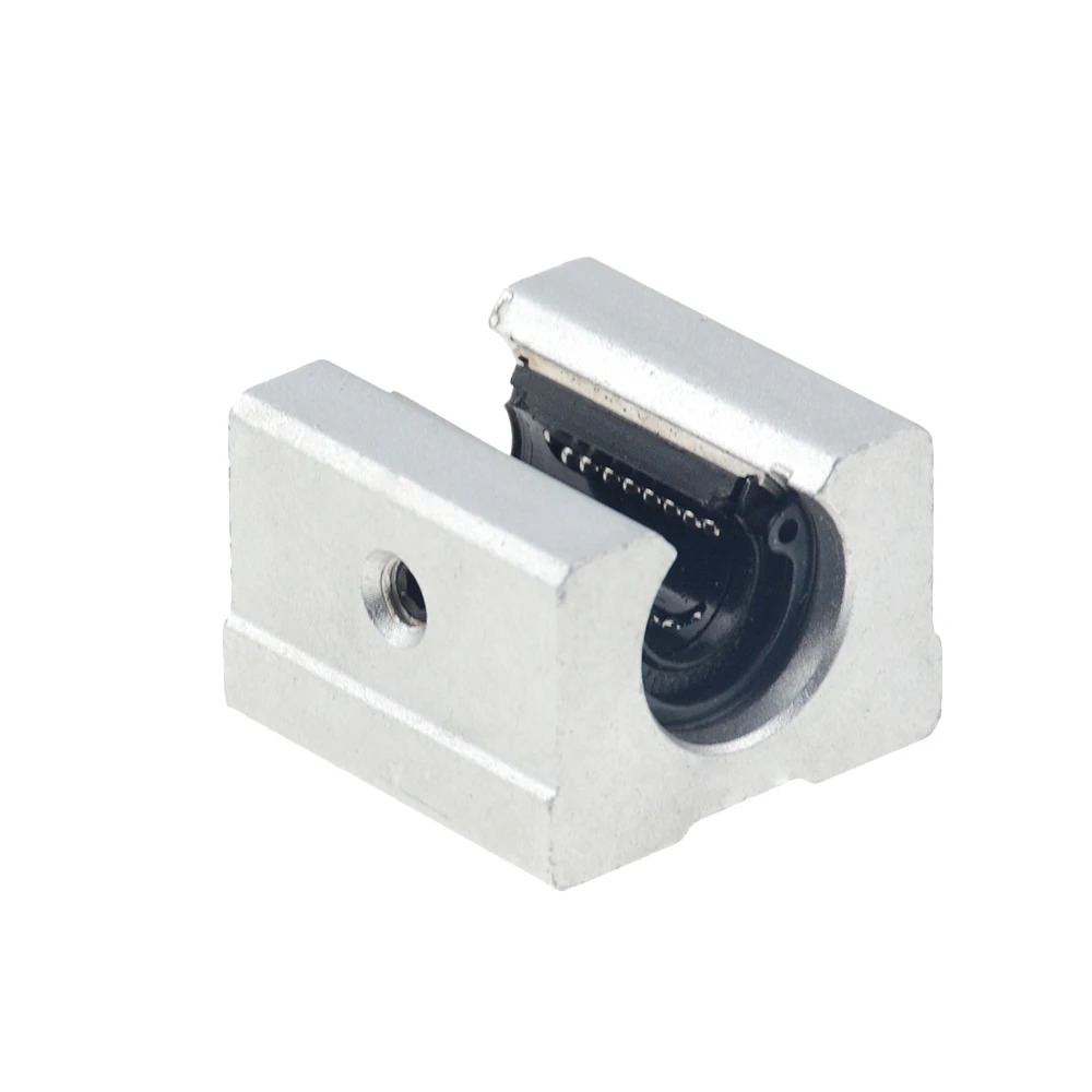SCS20UU 4 pcs SCS20UU 20mm Linear Motion Ball Bearing Pillow Block Closed Linear Bearing Slide Block Slide Bushing for 20mm Round Shaft Rod Lishui
