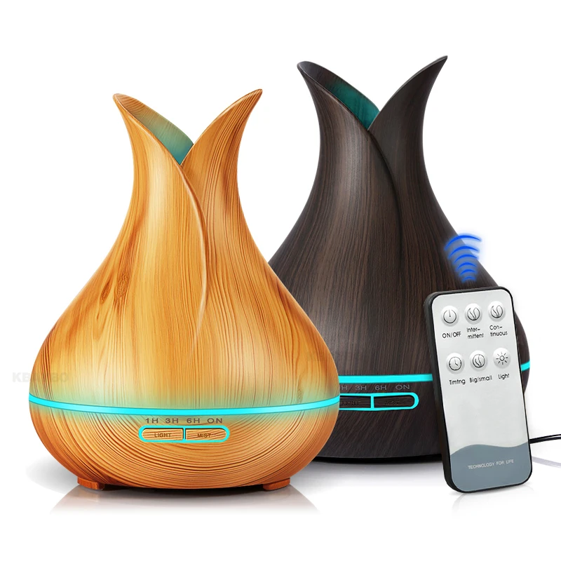 400ML Remote Control essential oil diffuser Air humidifier cool mist maker with aroma diffusers ult