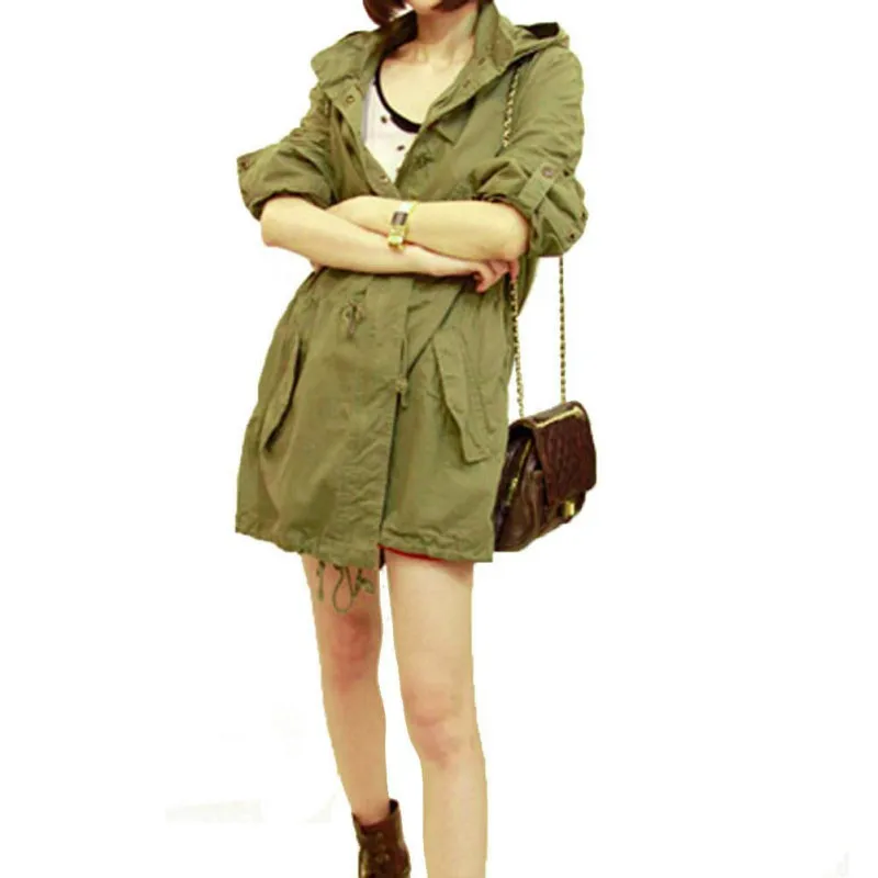 Compra chaqueta militar verde online al por mayor de China