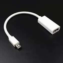 Мини DP к HDMI Кабель-адаптер мини дисплейный Порт Thunderbolt порт конвертер для Macbook Pro воздушный проектор для ТВ оптовая продажа