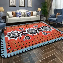 LIU Bohemia большой ковер для гостиной и спальни, мягкий диван для отдыха, ковер для детской комнаты, одеяла, Ковровые Коврики в скандинавском стиле