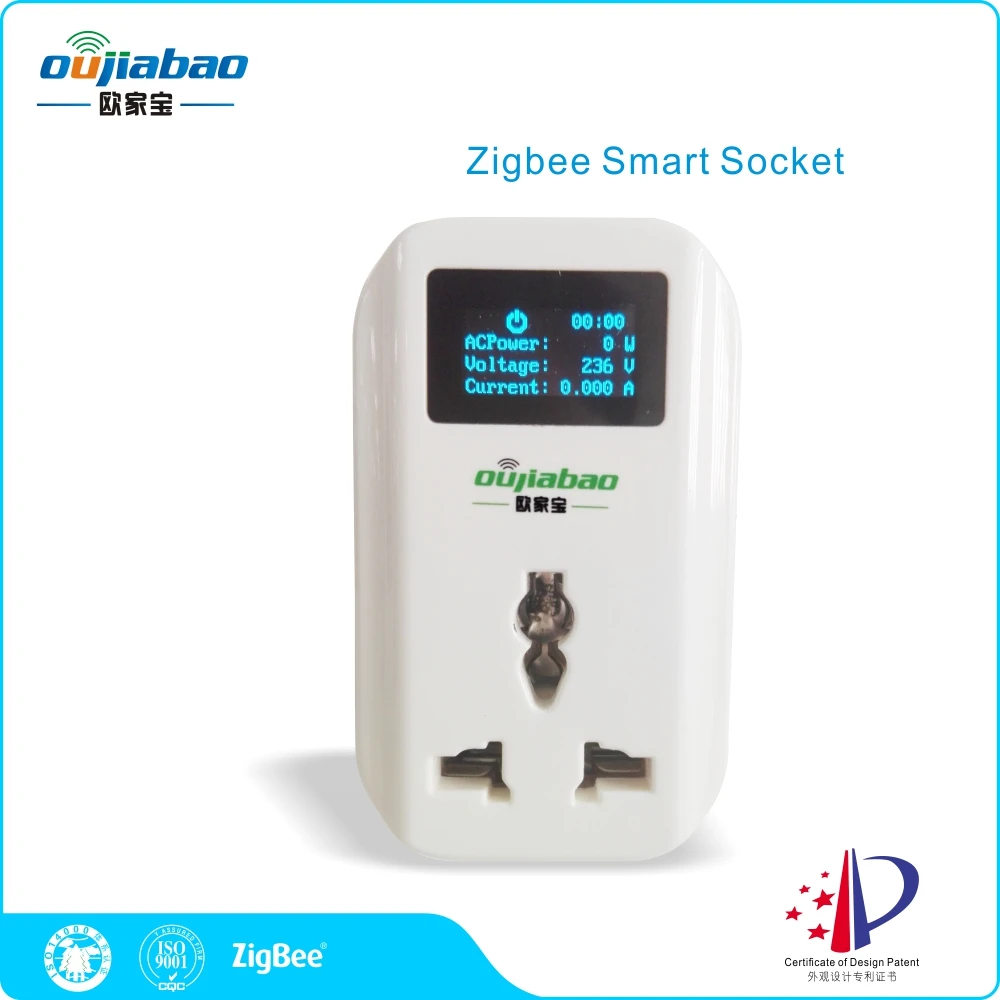 ФОТО Oujiabao ZHA1.2 Smart Socket with Power Manage for Home Automation