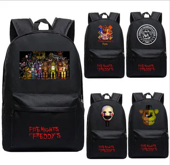 

Five Nights At Freddy's Chica FNAF School Bags for Boys Girls Schoolbags for Teenagers School Bagpack Satchel Travel Bags