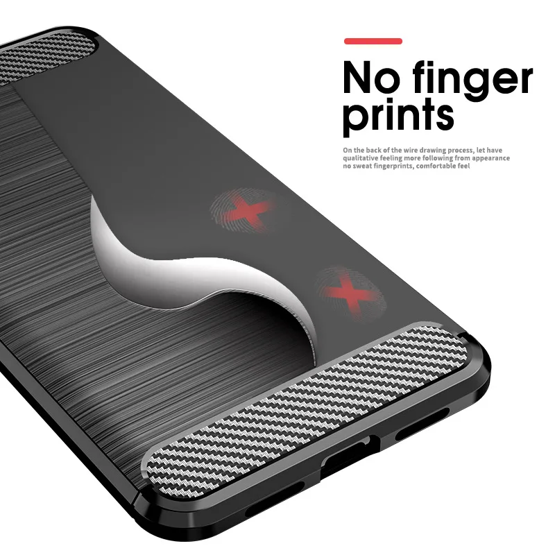 Чехол IPAKY для Huawei P20 чехол Lite Nova 3e силиконовый гибридный из углеродного волокна