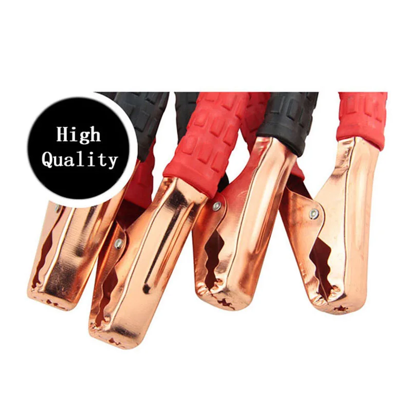 Cables de la baterÃa del puente del coche 2 M 500AMP Cable de refuerzo de emergencia para los terminales del coche VanTruck salto Starter Leads Clip Cables de la baterÃa del puente del coche 2 M 500AMP Cable de refuerzo de emergencia para los terminales del coche VanTruck salto Starter Leads Clip