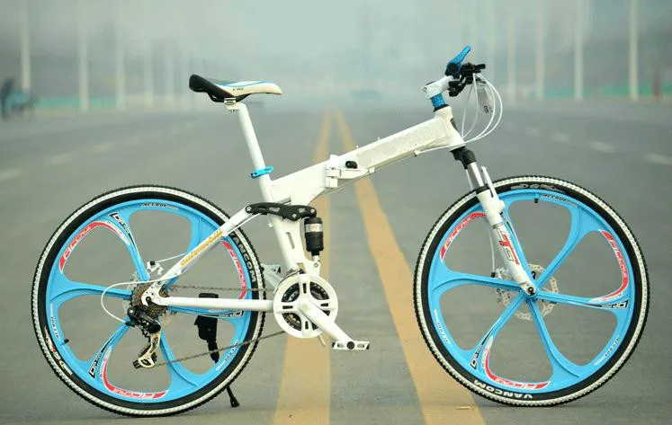 Flash Deal Kalosse bicicleta mountain bike woman  Soft-tail frame   26*2.125 Tires  Hydraulic brakes  21/24/27/30speed , tyre dirt bike 3