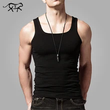 2018 Mens Tank tops Tights Clothing For Men Casual Sleeveless Undershirts Cotton Bodybuilding Stringer Summer Homme