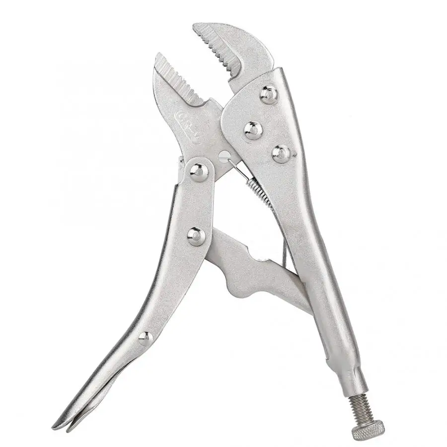 Straight Mouth Plier Прямые/с круглым горлышком щипцы с фиксатором Многофункциональный крепкий плоский носовой Ключ Быстрый фиксирующий Зажим высококачественный инструмент для изготовления ювелирных изделий b - Цвет: Straight Mouth Plier