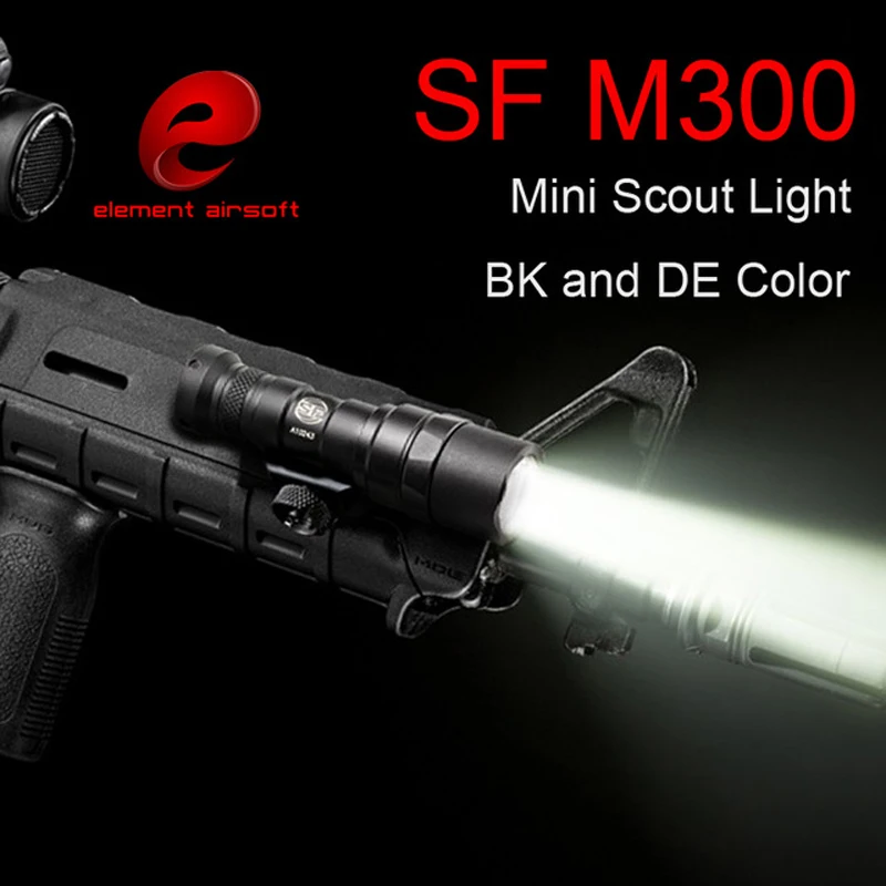 Элемент оружия Softair Airsoft Arms Surefir M300 мини-светильник для скаута тактический пистолет вспышка светильник фонарь для охоты Wapen винтовка лампа