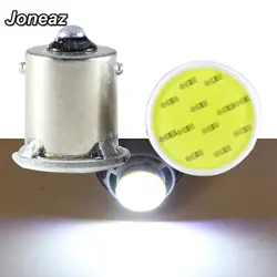 Joneaz 10x bombillas S25 P21W 1156 BA15S 1157 BA15D 3 Вт 12 В УДАРА авто светодиодные лампы накаливания автомобиля отложным воротником сигнальные огни обратного