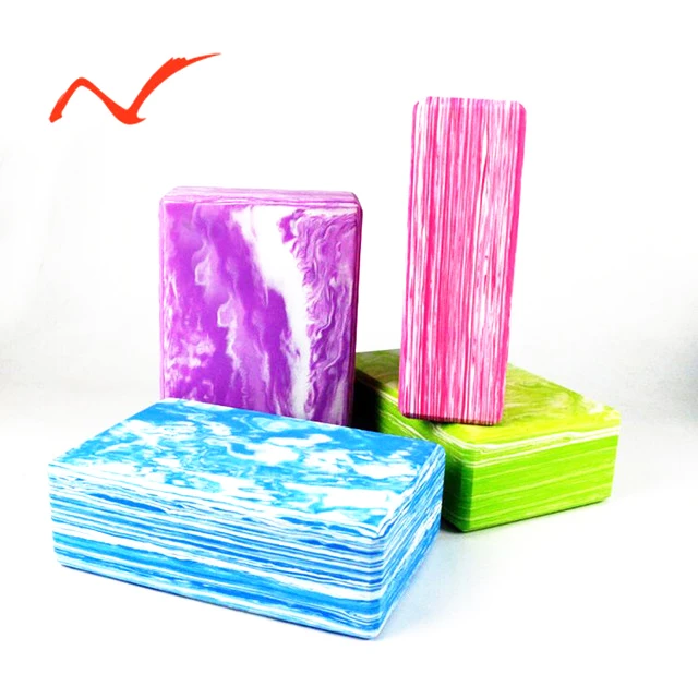 ① нарциссизм Eva Foam Yoga Block 3 x 6 x 9-дюймовые облака Облака улучшают прочность и помогает сбалан ✔