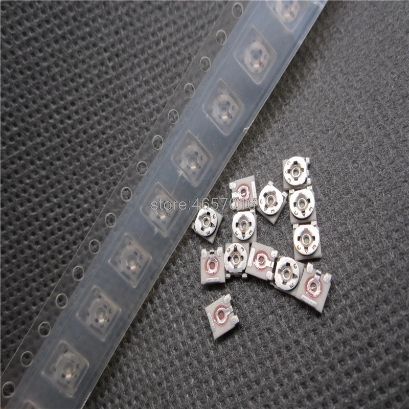 

3*3 Trimmer resistance Potentiometer Trimpot SMD 3X3 Adjustable Variable resistor 100 200 1K 2K 5K 10K 20K 50K 100K 500Kohm FUSE