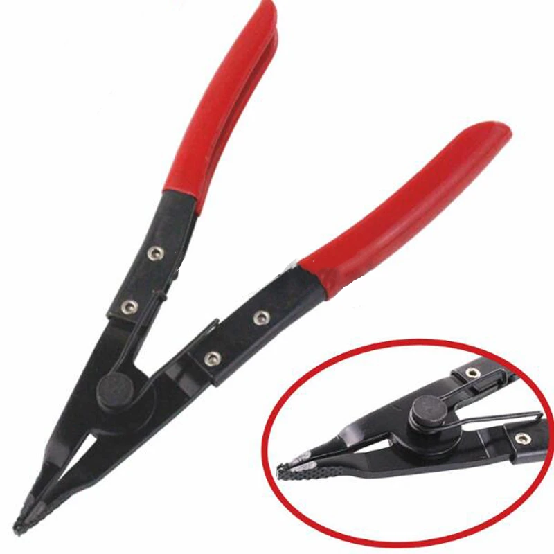 Powerful Type Flat Circlip Steel Pliers/ Flat Mouth Snap Ring Pliers