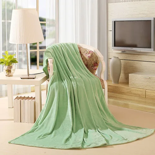 Коралловый флис детское одеяло домой спать одеяло лист сетка лист многоцветный - Цвет: AS