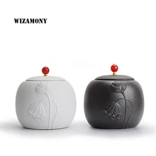 Wizamony 200 мл Горячая необожженная глина чай Caddy Канистра Stainer высокого качества китайский чайный набор стиль несколько типов