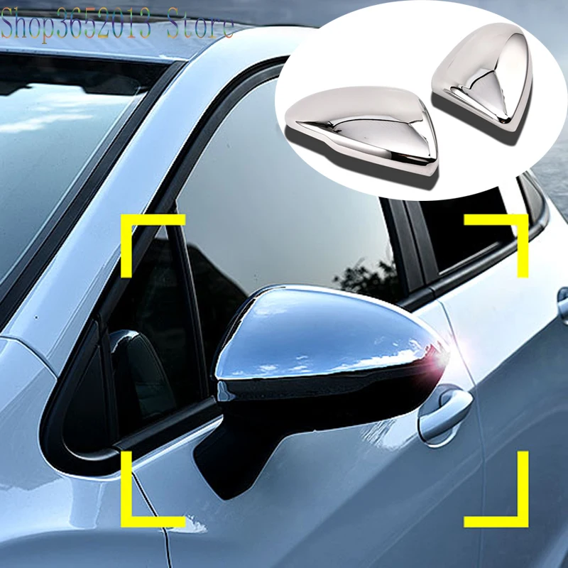 For Chevrolet Cruze 2017 2018 ABS CHROME Car Side Door Rearview Mirror Cover Trim Chrome 2pcs car styling accessories | Автомобили и