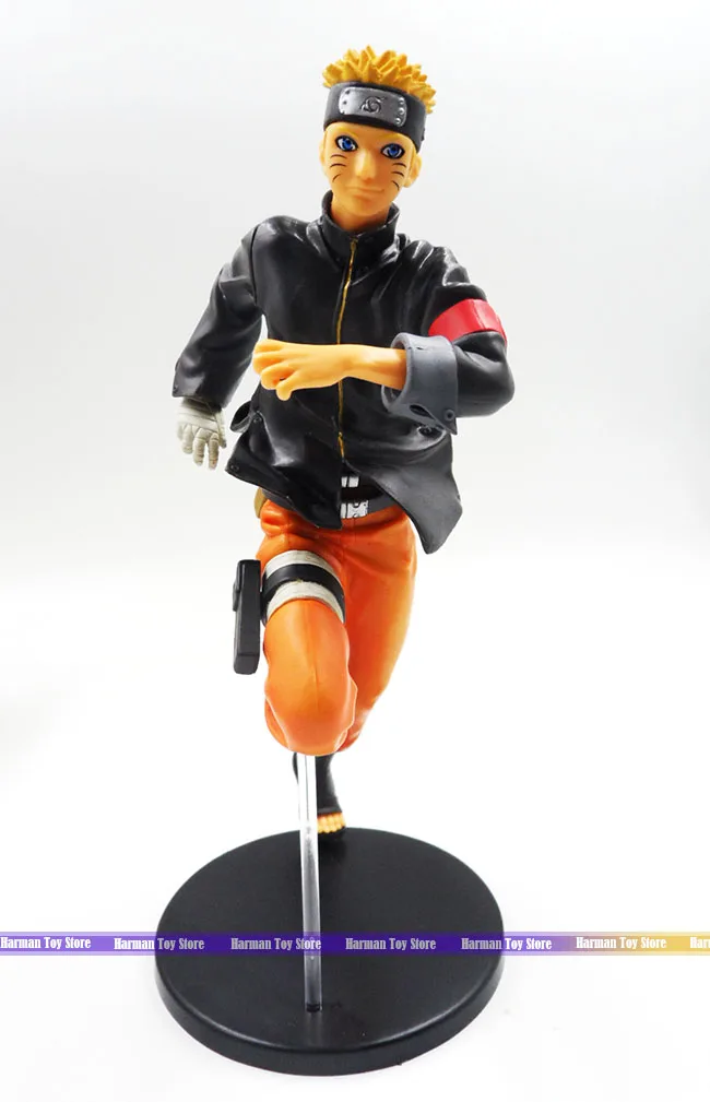 23cm High quality running Naruto action figure Japanese anime figure best kids toys for boy