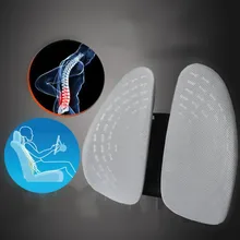 Дышащий Поясничного Поддержка для автокресла Office для дома стул боли талии подушка для поддержки спины 5 цветов