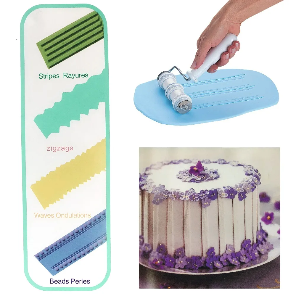 Инструменты для украшения торта многофункциональный регулируемый резак для помадки лента Набор для выпекания Кондитерские инструменты резак для помадки