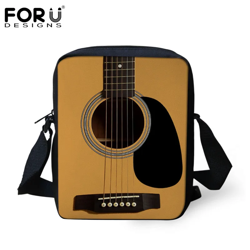 

FORUDESIGNS Novelty 3D Camera Guitar Print Women Messenger Bags Luxury Designer Mini Cross-body Bag for Ladies Mochilas Infantil