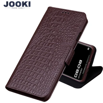 

JOOKI Luxury Flip Case For Samsung Galaxy S9 S9 plus Cover Phone Coque For Samsung Galaxy Note9 Genuine Litchi Leather Case Cove
