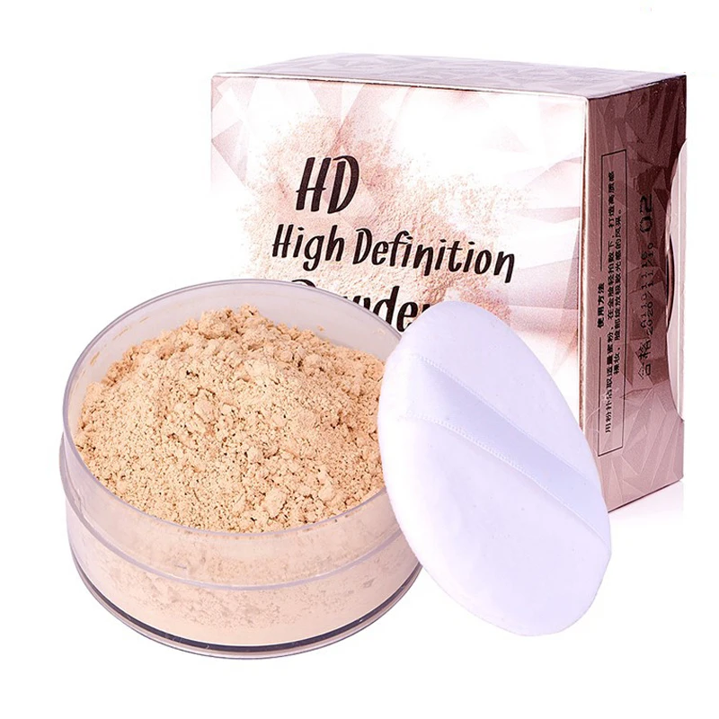

Brand Face Finishing Powder Cosmetics Long Lasting Whitening Oil-control Matte Mineral Transparent Contour Loose Powder Palette