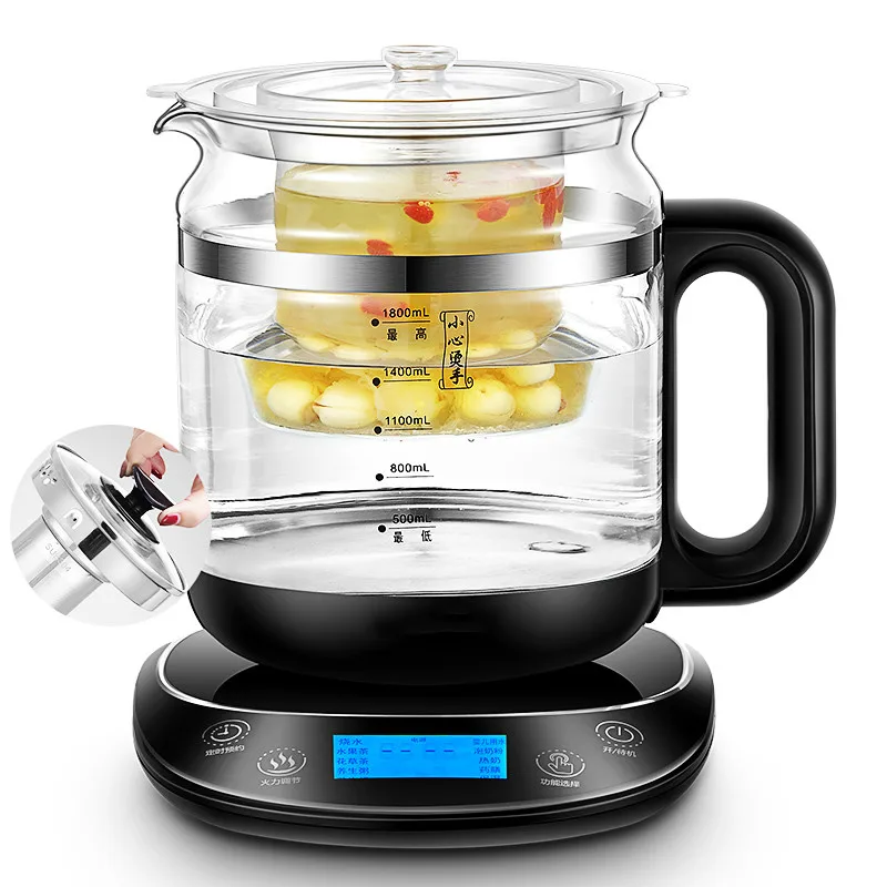 Electric kettle The raised pot fully automatic thickened glass electric