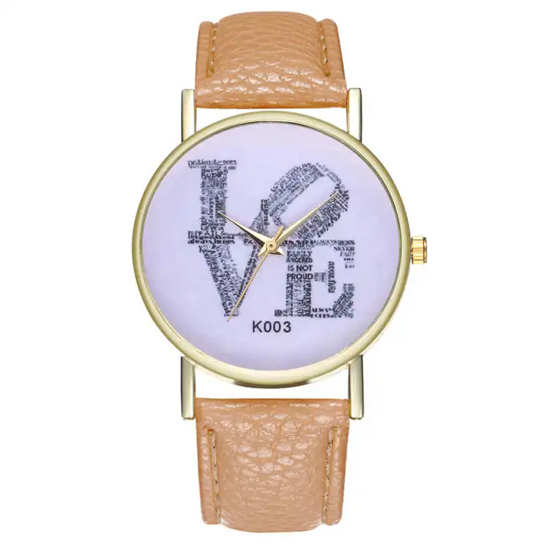 

Women's Watches Best Sellers Fashion Stylish Minimalist Letter Pattern Watch De Luxe Marque Montre Femmes De Quartz Clock @50