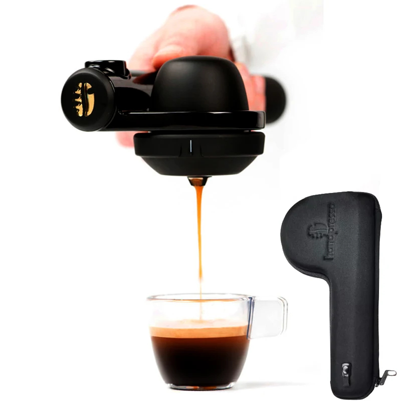 

Hand Pressure 15bar Italian Coffee Maker Manual Portable Coffee Machine Espresso Outdoor Travel Use Coffee Powder Easy Package