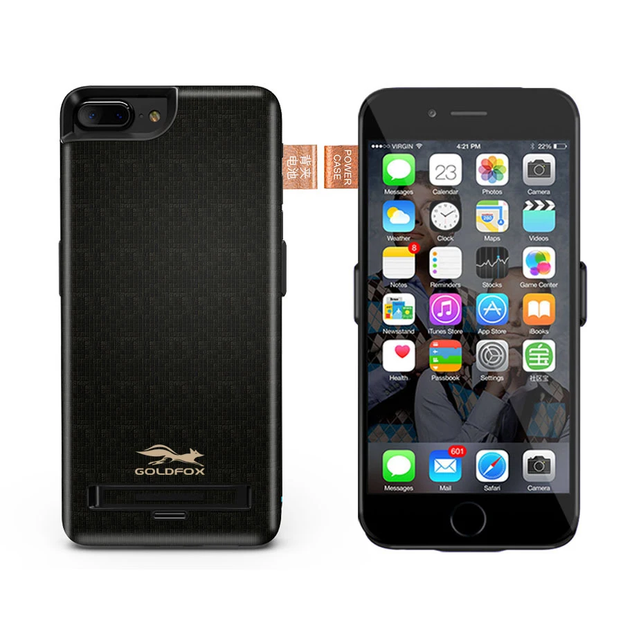 Big Capacity 5500 7500mAh Battery Charger Case For iPhone 6 6S Plus Backup External Battery font