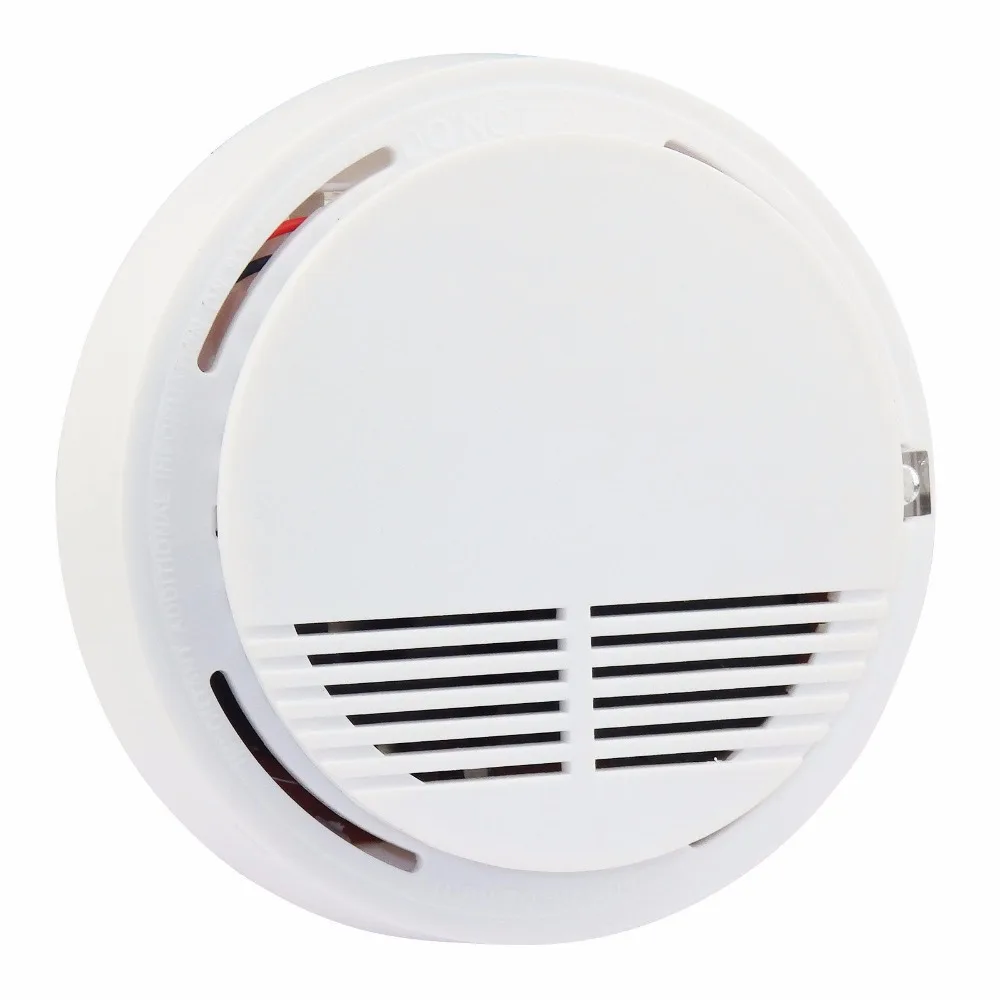 DC9V Operation Fire Alarm Independent Photoelectrics Stand Alone Smoke Alarm Detector For Home