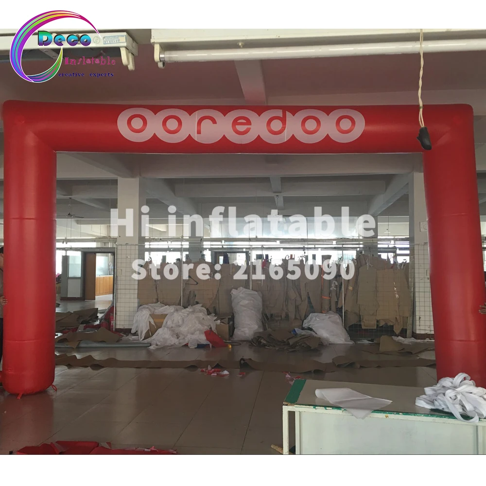 

Advertising promotional inflatable arch with LOGO print, inflatable archway / Finish line / Start entrance for event wedding